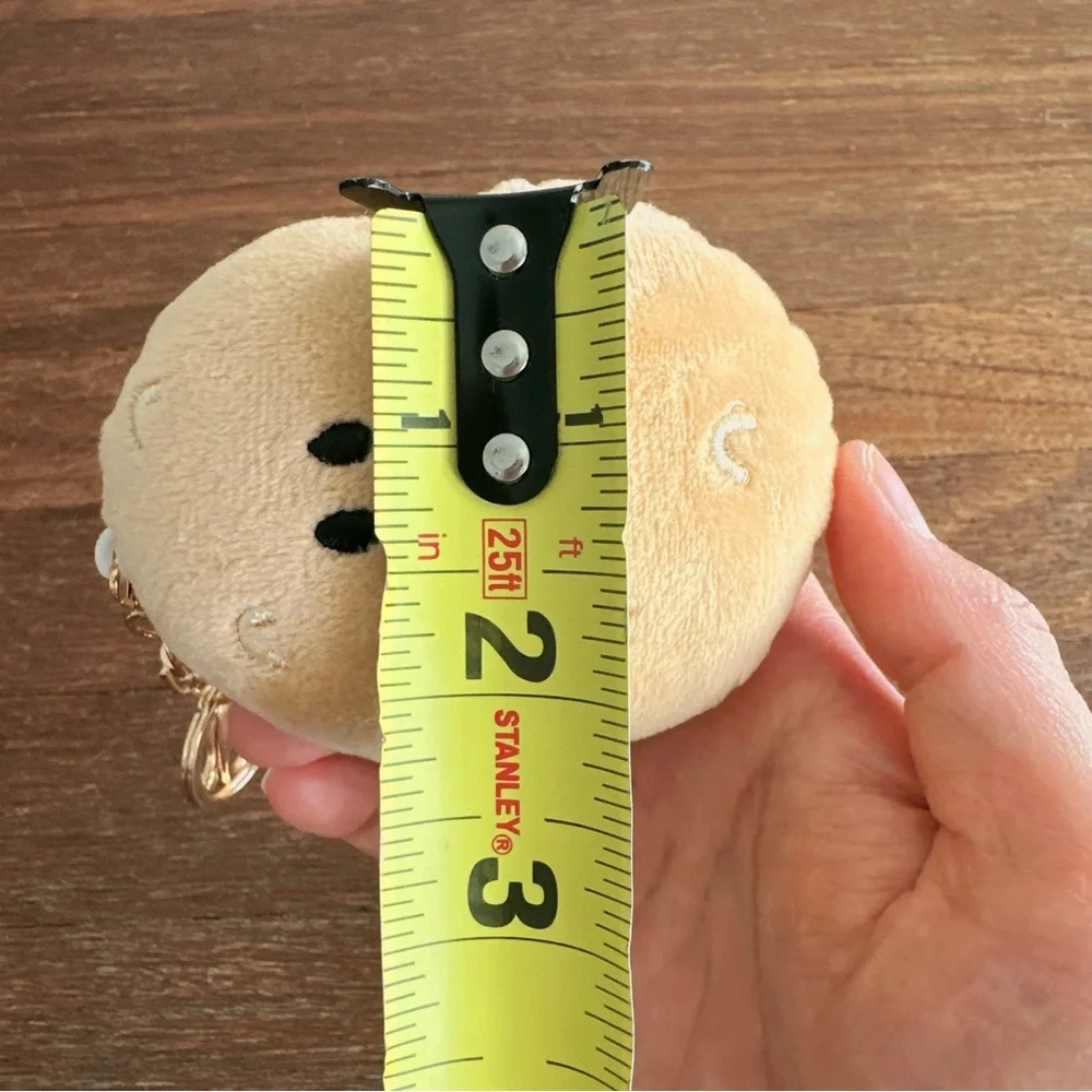 Cute Potato Plush Keychain Kawaii Soft Mini Bag Charm Aesthetic Backpack Gift